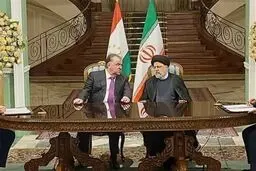 ایران وطاجیکستان توقعان 17 وثیقة للتعاون الثنائی 