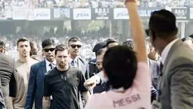 تصاویر بالیوودی  در سفر مسی به هند