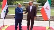 Iranian, Syrian foreign ministers meet in Tehran