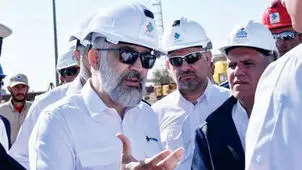‌حفاری نخستین چاه توسعه‌ای
 میدان گازی بلال