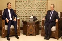 Iran FM stresses lifting western sanctions against Syria