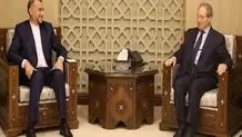 Iran FM stresses lifting western sanctions against Syria