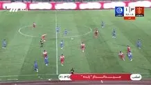 گل چهارم پرسپولیس به استقلال خوزستان+ ویدئو