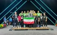 ایران تحرز المرکز الثالث ببطولة العالم لرفع الاثقال 2023