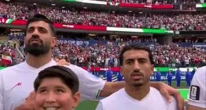 سرود ملی ایران در لس آنجلس+ ویدئو