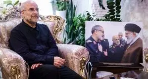 رییس مجلس امروز به خانه این 3 سردار رفت + عکس 