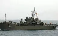 یک کشتی جنگی ایرانی وارد دریای سرخ شد
