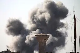 US launches new attack on E Syria for 2nd day in row