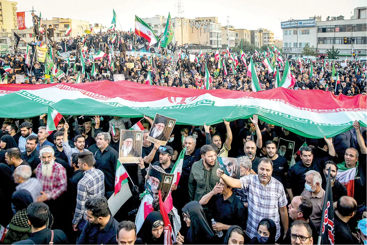 تجمع بزرگ در تهران
