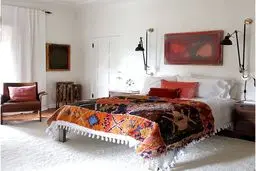 طراحی اتاق خواب کوچک 6متری به سبک روستیک و مدرن