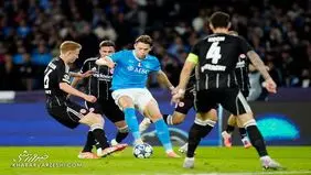 خلاصه بازی ناپولی مقابل آینتراخت فرانکفورت را ببینید+ ویدئو