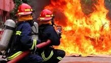 آتش‌سوزی یک هکتاری در کمربندی بندرانزلی

