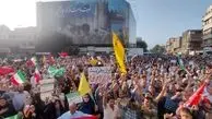 آغاز تجمع دانشجویی - مردمی در محکومیت تجاوز آمریکا/ حضور پزشکیان در تجمع