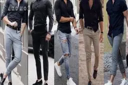 نکات مهم برای ست کردن پیراهن مشکی مردانه