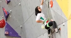 سارینا غفاری در سنگ‌نوردی کاپ آسیا راهی فینال شد