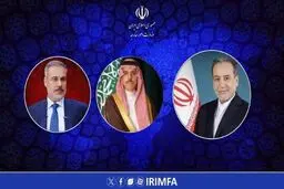 عراقچی با همتایان عربستانی  و ترکیه ای خود گفتگو کرد