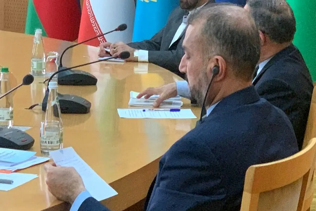 امیر عبداللهیان : ایران تدعم استضافة روسیا للمنتدى الاقتصادي الثاني لدول بحر قزوین 