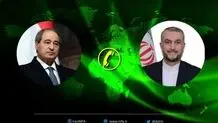 Iran, Syria FMs call for regional coop. on fighting terrorism