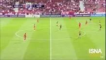 گل اول شباب الاهلی به تراکتور+ ویدئو