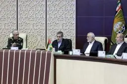 دیدار اسماعیل هنیه با سرلشکر باقری 