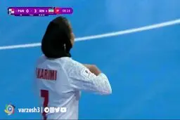 گل سوم ایران به پاناما را ببینید + ویدیو