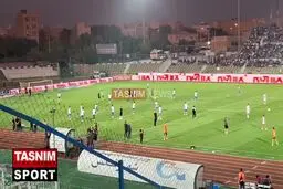 جو استادیوم شهر قدس پیش از بازی استقلال و مس رفسنجان+ ویدئو