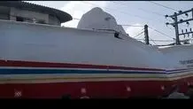 انفجار تانکر سوخت منجر به مصدومیت ۲ نفر شد+ویدئو

