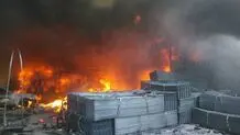 تعداد مصدومان حادثه آتش‌سوزی در بازار شادآباد اعلام شد