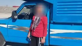 توقیف وانت نیسان با راننده ۱۱ ساله در اصفهان