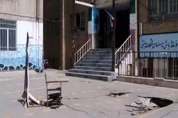 تخلیه ۴۲ مدرسه اصفهان براثر فرونشست