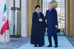 Erdogan welcomes Raeisi upon his arrival in Ankara