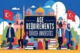 شرایط سنی برای پذیرش در دانشگاه‌های ترکیه