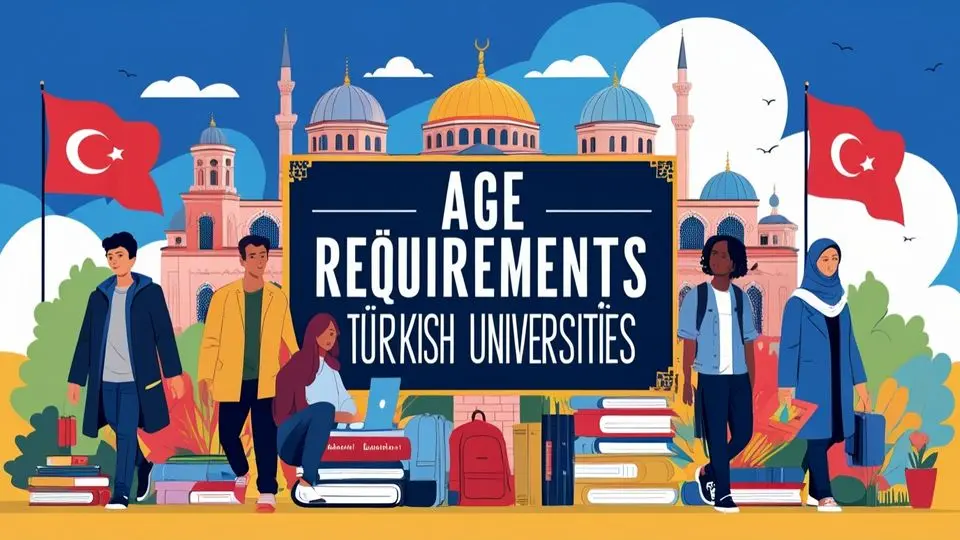 شرایط سنی برای پذیرش در دانشگاه‌های ترکیه