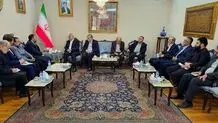 دیدار سفیر ایران با کادر رهبری جبهه آزادی فلسطین

