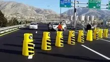 جاده چالوس تا اطلاع بعدی مسدود شد