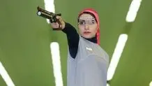 مدال نقره رستمیان  در تپانچه ۲۵ متر جام جهانی باکو