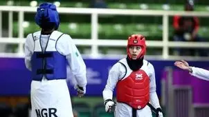 یلدا ولی نژاد نقره گرفت

