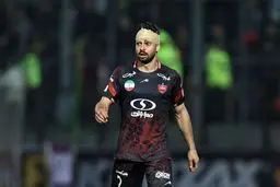 مصدومیت وحشتناک سروش رفیعی در دیدار پرسپولیس و نساجی