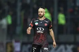 مصدومیت وحشتناک سروش رفیعی در دیدار پرسپولیس و نساجی