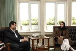 دنیا مالی با ناهید کیانی دیدار کرد