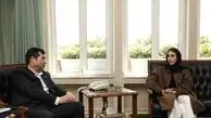 دنیا مالی با ناهید کیانی دیدار کرد