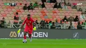 خلاصه بازی الاهلی و ضمک+ ویدئو