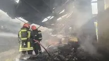 آتش سوزی در خوابگاه دانشجویی کرمانشاه