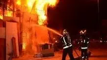 آتش‌سوزی در مینی پالایشگاه بیرجند مهار شد/انفجار ۱۵ مخزن

