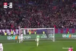 گل اول اوساسونا به رئال مادرید+ ویدئو