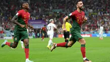 برنو فرناندز بهترین بازیکن امشب شد