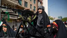حضور زنان با سلاح نظامی در رزمایش بزرگ «دختران جان‌فدای ایران» + عکس