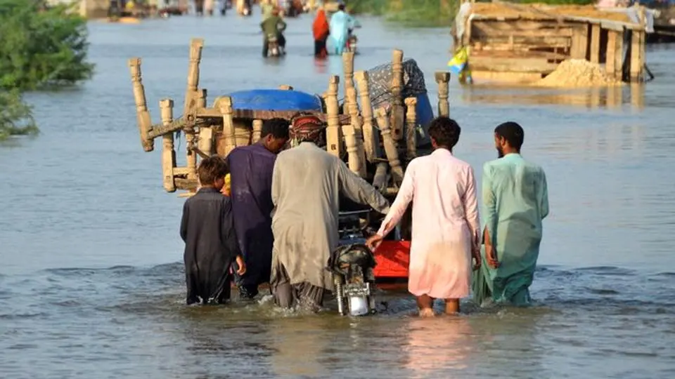 سیل مرگبار در پاکستان با بیش از 900 کشته و زخمی+ویدئو