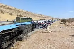 تصادف زائران ایرانی اربعین در جنوب عراق / ۷ نفر زخمی شدند