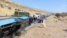 تصادف مرگبار جاده مهران - دهلران ۵ نفر را کشت/ فوتی‌ها، زائران اربعین از اصفهان هستند